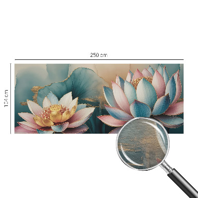 Nyomtatott vlies fotótapéta A harmónia lótuszai