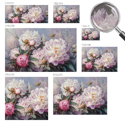 Fotótapéta Bazsarózsa csokor