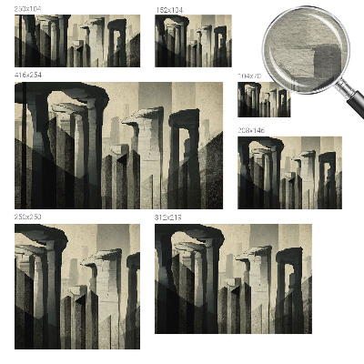 Poszter tapéta Nyers építészet