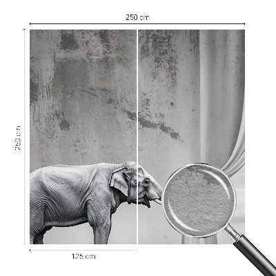 Fotótapéta méretre nappaliba Szürrealista elefánt