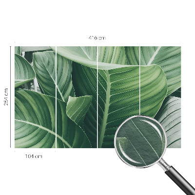 Fotótapéta méretre hálószobába Zöld béke