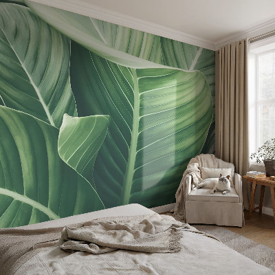Fotótapéta méretre hálószobába Zöld béke