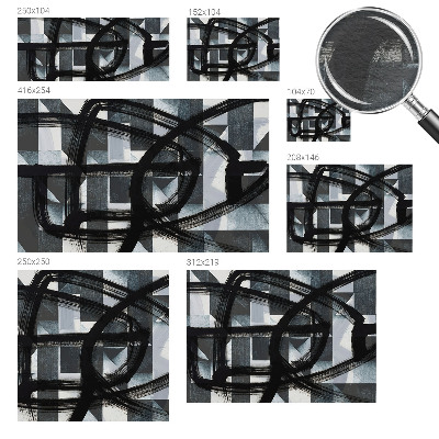 Modern fotótapéta méretre Kifejező geometria