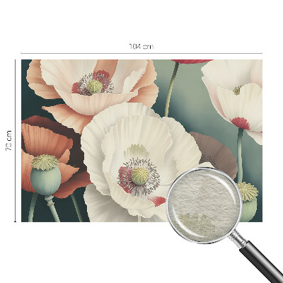 Dekoratív fotótapéta nappaliba Virágos szépség