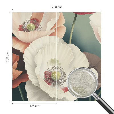 Dekoratív fotótapéta nappaliba Virágos szépség