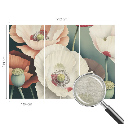 Dekoratív fotótapéta nappaliba Virágos szépség