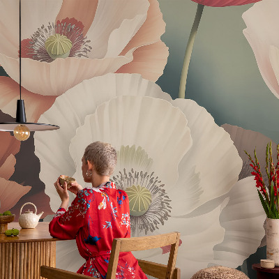 Dekoratív fotótapéta nappaliba Virágos szépség