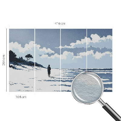 Kép tapéta Strand csend