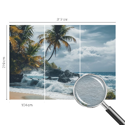 Fotó poszter tapéta Egzotikus strand