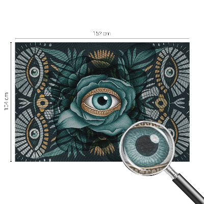 Fotótapéta méretre hálószobába Virágszem