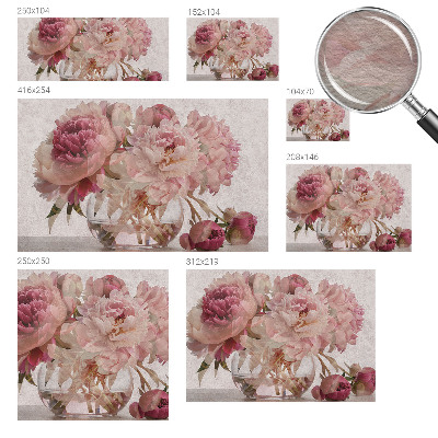 Modern fotótapéta Bazsarózsa báj