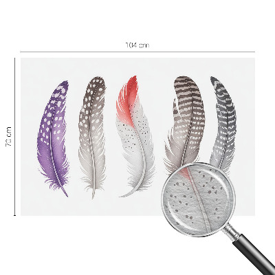 Modern fotótapéta méretre Mintás tollak