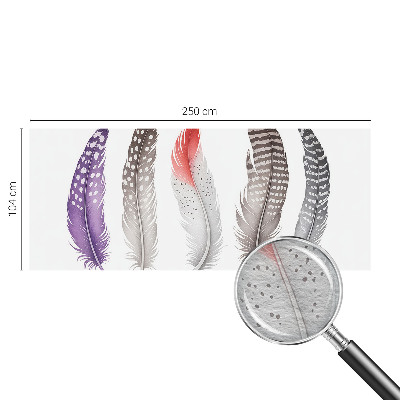 Modern fotótapéta méretre Mintás tollak