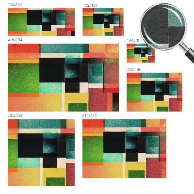 Dekoratív fotótapéta nappaliba Geometriai absztrakció