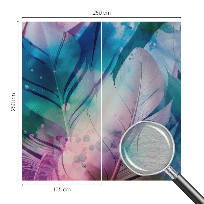 Fali poszter tapéta Színes tollak