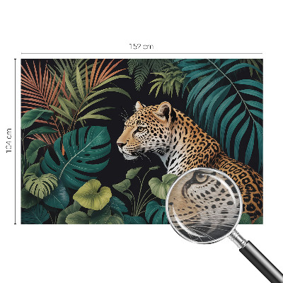 Poszter tapéta falra Egzotikus leopárd