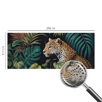 Poszter tapéta falra Egzotikus leopárd