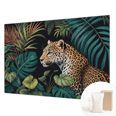 Poszter tapéta falra Egzotikus leopárd
