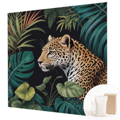 Poszter tapéta falra Egzotikus leopárd