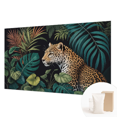 Poszter tapéta falra Egzotikus leopárd