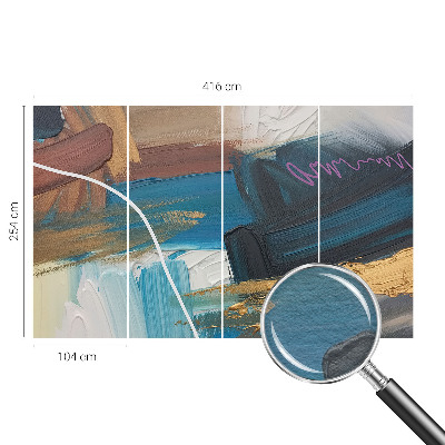 Fotótapéta méretre hálószobába Absztrakt minta