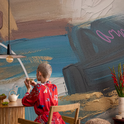 Fotótapéta méretre hálószobába Absztrakt minta