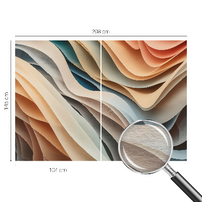 Modern fotótapéta Hullámos formák