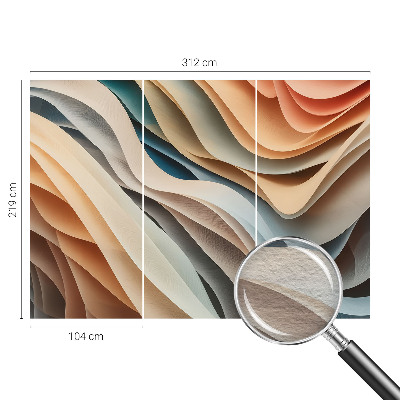 Modern fotótapéta Hullámos formák