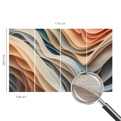 Modern fotótapéta Hullámos formák