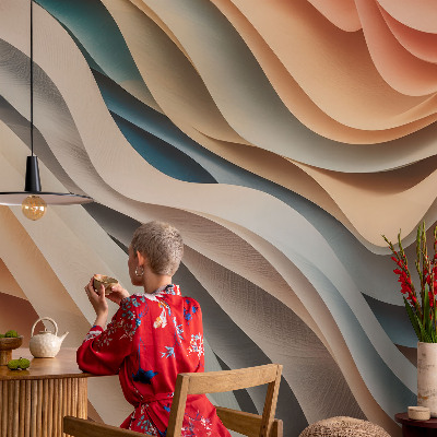 Modern fotótapéta Hullámos formák