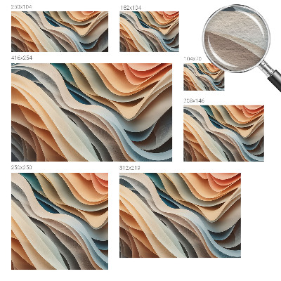 Modern fotótapéta Hullámos formák