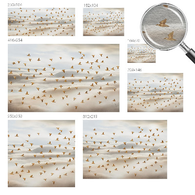 Óriás fotótapéta Madarak repülés közben