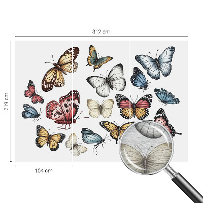 Vlies fotótapéta Paradicsomlepkék