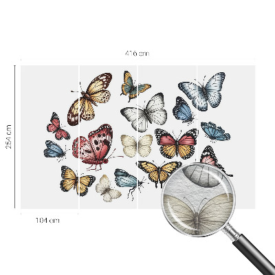 Vlies fotótapéta Paradicsomlepkék