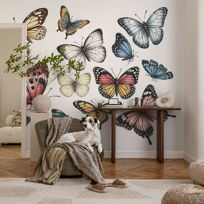 Vlies fotótapéta Paradicsomlepkék