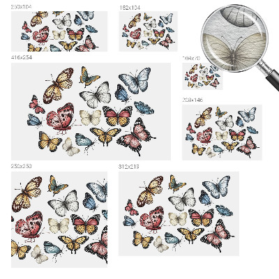 Vlies fotótapéta Paradicsomlepkék