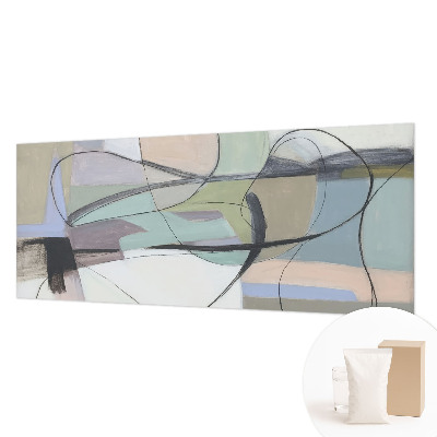 Flíz fotótapéta Pasztell vonalak