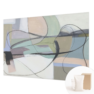 Flíz fotótapéta Pasztell vonalak