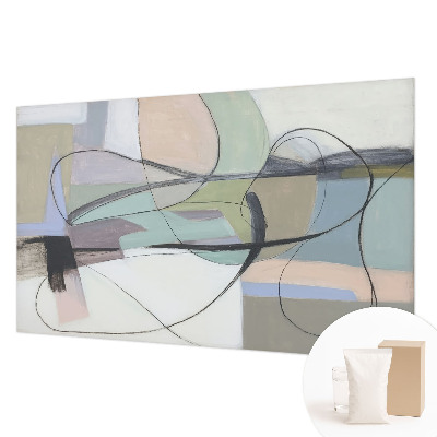 Flíz fotótapéta Pasztell vonalak