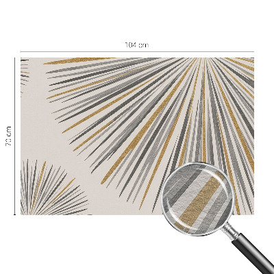 Vlies fotótapéta falra Geometrikus legyezők