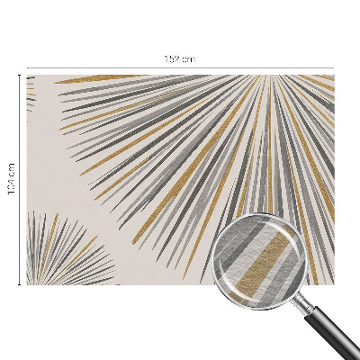 Vlies fotótapéta falra Geometrikus legyezők