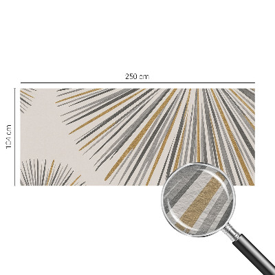 Vlies fotótapéta falra Geometrikus legyezők