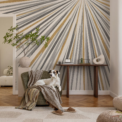 Vlies fotótapéta falra Geometrikus legyezők