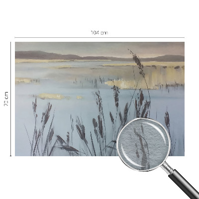 Nyomtatott vlies fotótapéta Egy nyugodt tó