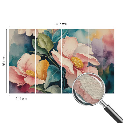 Modern fotótapéta méretre Virágos elegancia