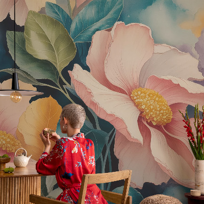 Modern fotótapéta méretre Virágos elegancia