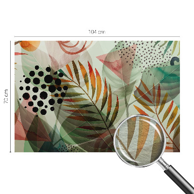 Dekor fotótapéta Absztrakt levelek