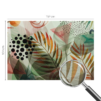 Dekor fotótapéta Absztrakt levelek