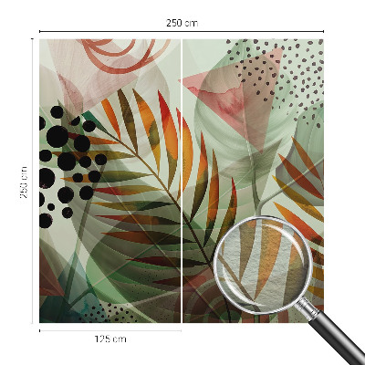 Dekor fotótapéta Absztrakt levelek