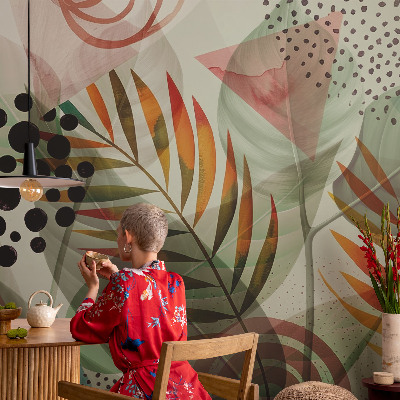 Dekor fotótapéta Absztrakt levelek